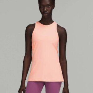 Peach Sleeveless Women's Top